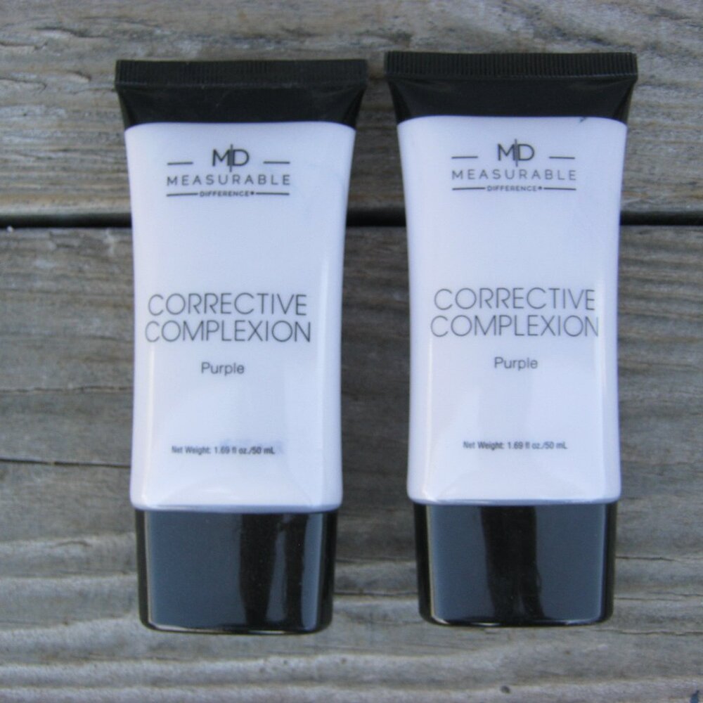 Lot of 2 Measurable Difference Corrective Complexion Purple Brighten Skin
